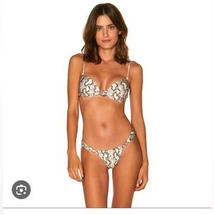 NWT Vix paula hermanny rajah bikini set s/m